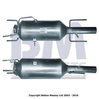 BM CATALYSTS bm11027hp -  Сажевый / частичный фильтр, система выхлопа ОГ